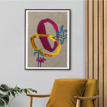 Carregar imagem no visualizador da galeria, Pôster &quot;Giz Pastel Livre Roxo&quot;
