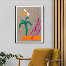 Load image into Gallery viewer, Pôster &quot;Giz Pastel Livre Coqueiro&quot;
